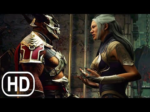 Mortal Kombat 1 Shao Kahn Betrays Sindel Scene