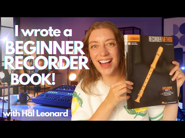 Vídeo relacionado con Hal Leonard Recorder Method par Sarah Jeffery | Méthode de Flûte à Bec Débutant | Partitions avec Audio et Vidéos en Ligne | Apprentissage Tous Âges | 36 Chansons Pop Films et Classiques