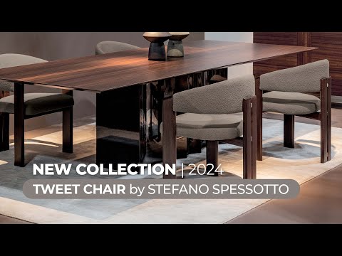 TWEET CHAIR by Stefano Spessotto _ Costantini Pietro New Collection 2024