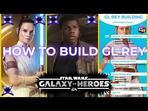 Galactic Legend Rey Crash Course: Zeta Order, Farming Plan & Comps