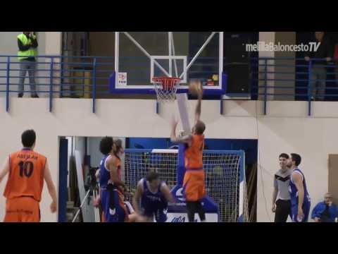 Resumen Melilla Baloncesto vs Autocid Ford Burgos (ORO 13/14 - J19)
