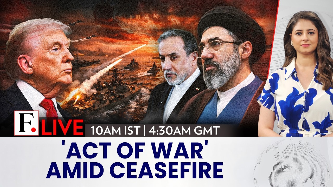 LIVE: Iran Calls US Naval Blockade 'Act of War' as Trump Extends Ceasefire | Firstpost Live | N18G