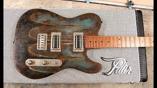 Video thumbnail for Palir® Guitars: Titan - "Rat Rod" Joe Morris Art - Lollar Pickups dB Humbuckers by PalirGuitars