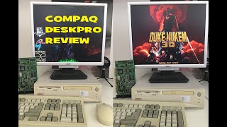 Compaq DeskPRO Review Gaming from MS DOS to Windows 98 era