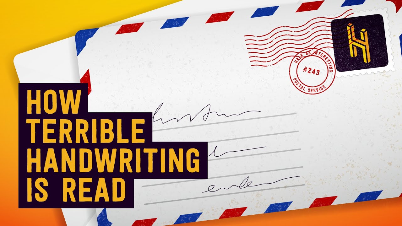 What Happens if the Mail Can't Read Your Handwriting?