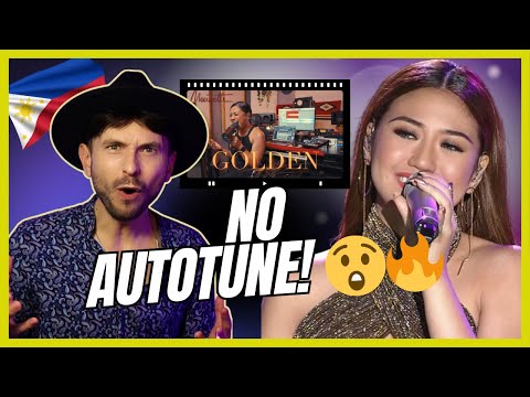 Morissette Amon – Golden | Vocal Coach Reacts to Raw, Unprocessed Vocals (No Autotune)