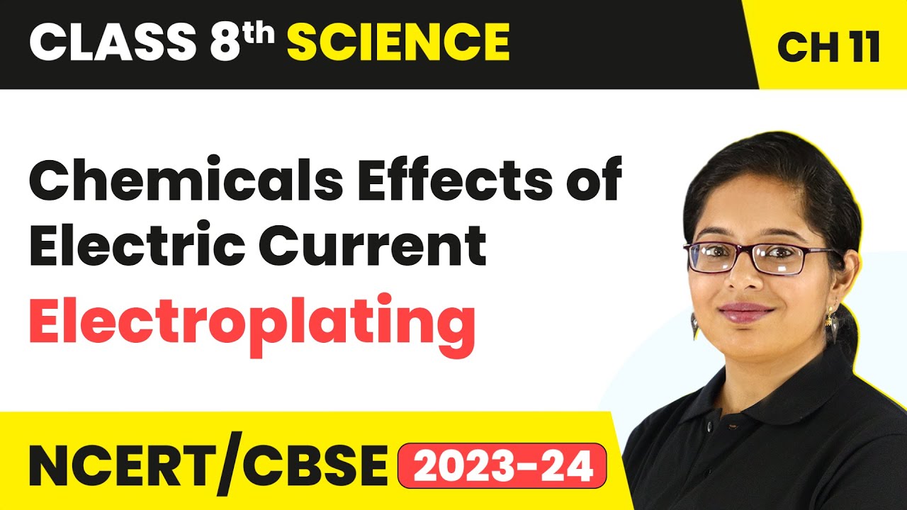 Electroplating - Chemical Effects of Electric Current | Class 8 - Science - Chapter 11