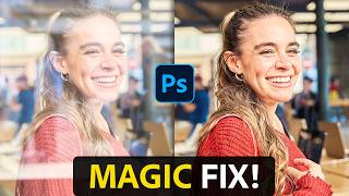 FINALLY! Photoshop Removes Window Reflections with 1-Click