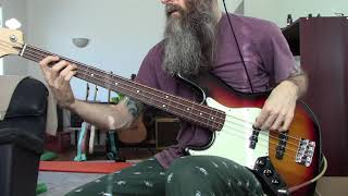 The Tragically Hip - Thompson Girl (bass cover)