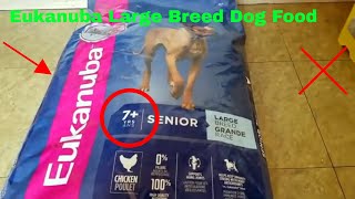 ✅  How To Use Eukanuba Large Breed Dog Food Review
