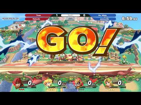 Smash Ultimate: Twan / Natendo V Ms. Minty / Jennocide - Retro Rumble 2019 SSBU