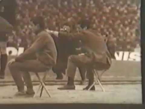 ECC 1966-67. Semi-finals. CSKA Sofia - Inter. Highlights.