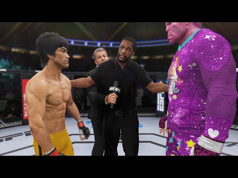 Bruce Lee vs. Dream Hulk - EA Sports UFC 4 - Dragon Fights 🔥🐲