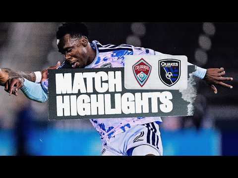 Colorado Rapids Denver 2-0 SJ San Jose Earthquakes San Jose