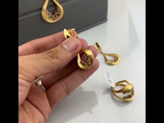 طقم ذهب VENEROSO زيركون ميكس