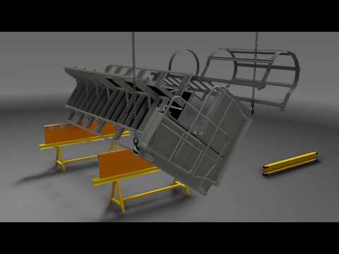 F-4 MAX articulated column formwork - ULMA Construction [en]