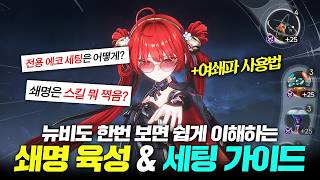 [명조]뉴비도 이해하는 쇄명 육성·세팅 &amp; 사용법 가이드