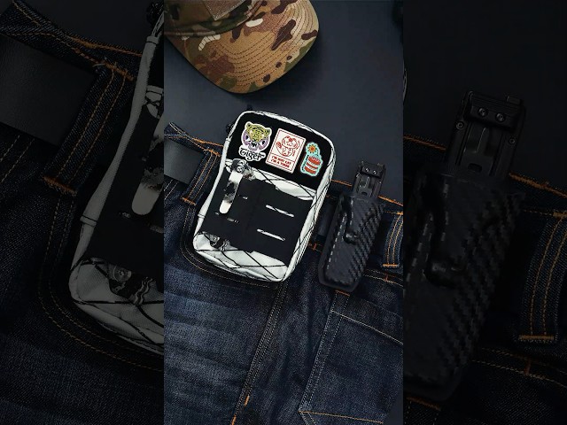 Vídeo relacionado con TACTICAL GEEK Block E2.0 Bolsa Molle Compacte et Resistente 500D Nylon Táctica Riñonera Tactica Pouch Molle Bolsa Tactica para Cinturon edc Pouch con Ranura para Herramientas