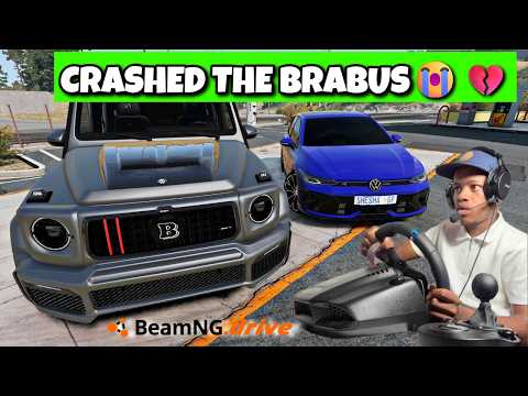 Back From Limpopo Eps.10 | CRASHED THE CAR😭💔 | BeamNG Drive