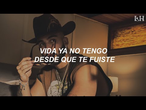 Grupo Frontera, Manuel Turizo - DE LUNES A LUNES (Letra)