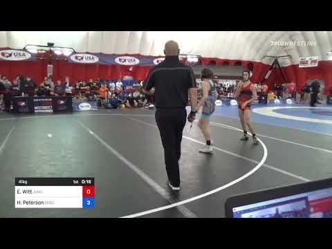 41 Kg Rr Rnd 1 - Ezekiel Witt, Junction City High School Wrestling Vs Haakon Peterson, Sebolt Wres