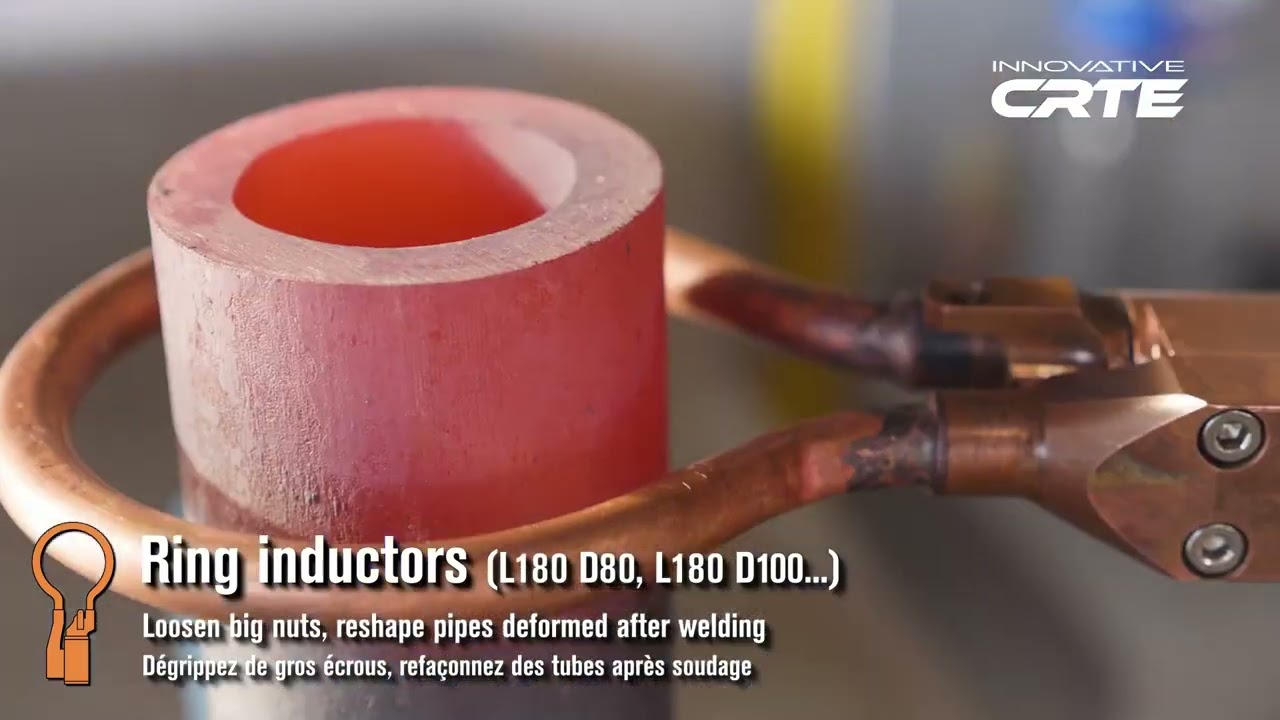 GYS Powerduction 160LG induction heater demonstration