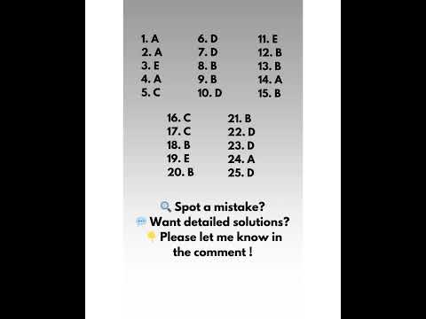 UKMT JMC 2025 Answers: All 25 questions!