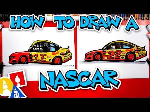 How To Draw A Nascar Race Car