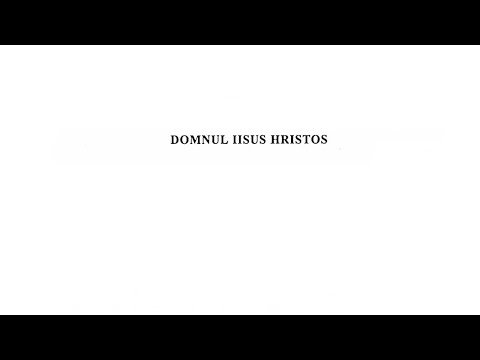 «Domnul Iisus Hristos» Gheorghe Danga