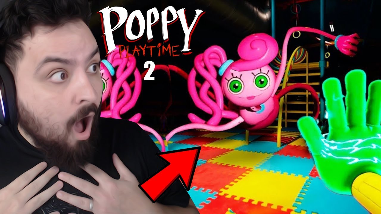 JOGANDO O NOVO POPPY PLAYTIME 2 FINALMENTE!! - JOGO INCRÍVEL! - Poppy Playtime CAPITULO 2 (Parte 1)