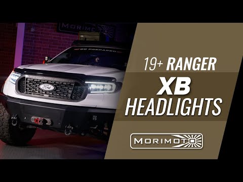 2019+ Ford Ranger XB LED Headlights | By Morimoto