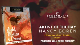 Nancy Boren “Light Motion and Drama” **FREE OIL LESSON VIEWING**
