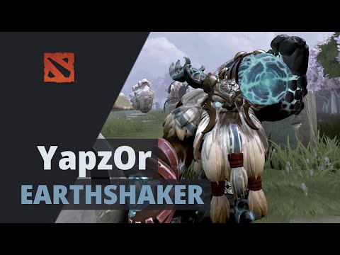 YapzOr plays Earthshaker Dota 2 Full Game
