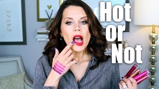 MILANI LIQUID METALLIC LIPSTICK | Hot or Not