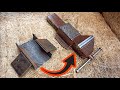 HOW TO MAKE BENCH VISE DIY METAL BENCH VISE