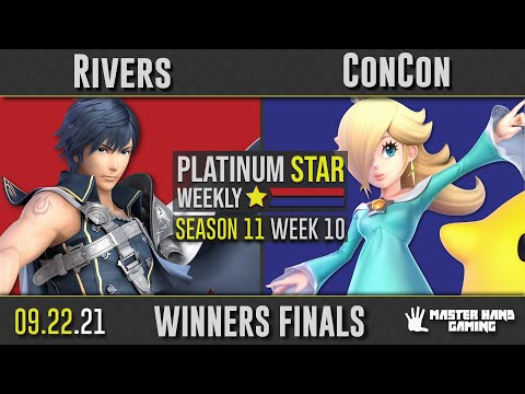 PSW S11:W10 - Rivers (Diddy Kong, Chrom) vs ConCon (Min Min, Bayonetta, Rosalina) - Winners Finals