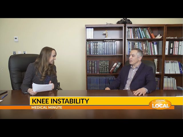  Medical Minute - Knee Instability with Dr. John Redfern - Video