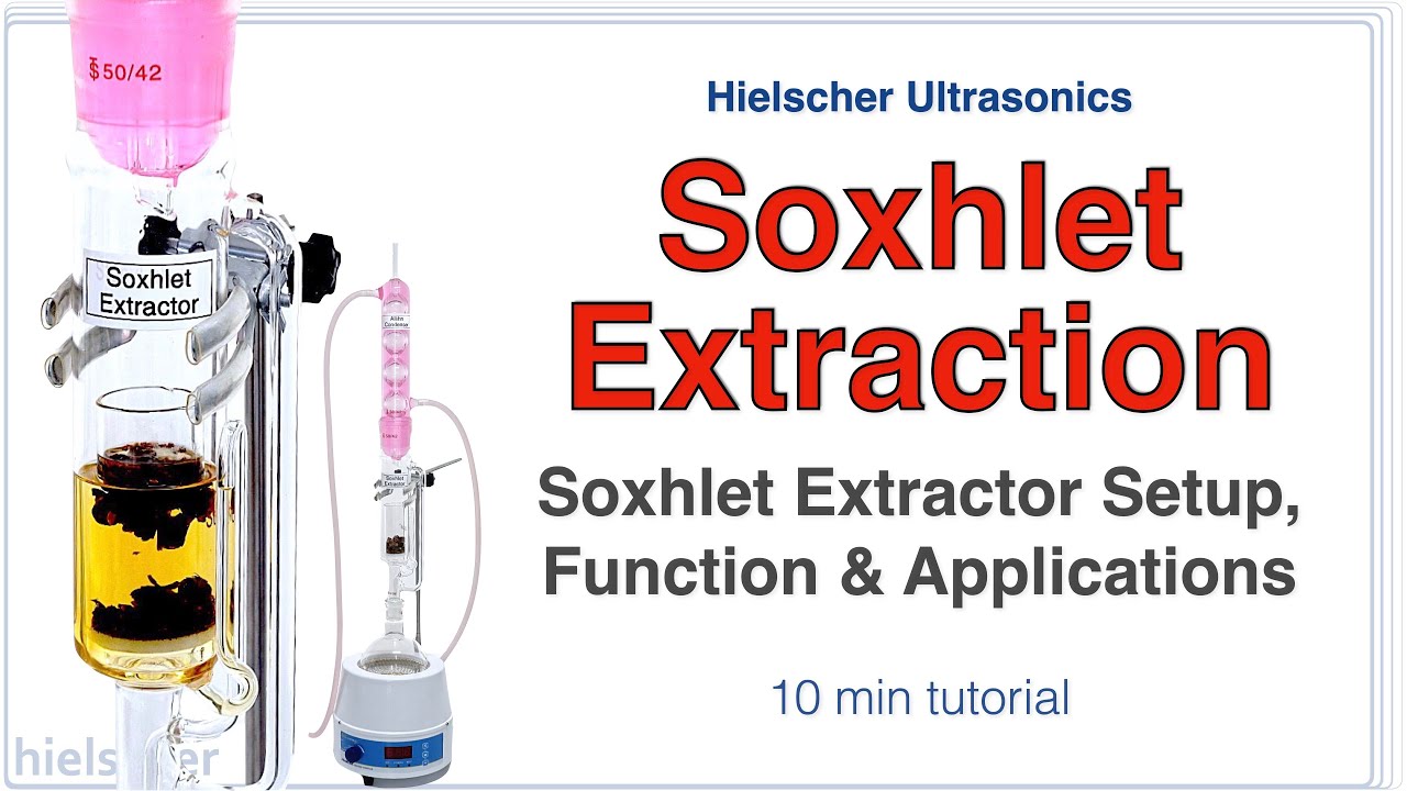 Soxhlet Extraction - A Tutorial About Setup, Function & Applications #soxhlet #extraction