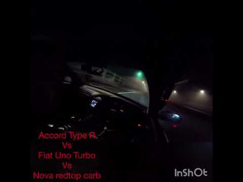 Honda Accord Type R vs Fiat Uno Turbo vs Vauxhall Nova Redtop - 3 way