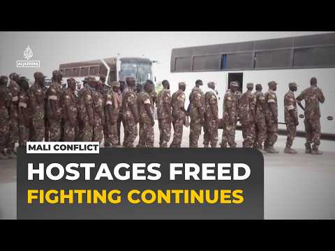 Almost 100 soldiers freed from captivity in Mali