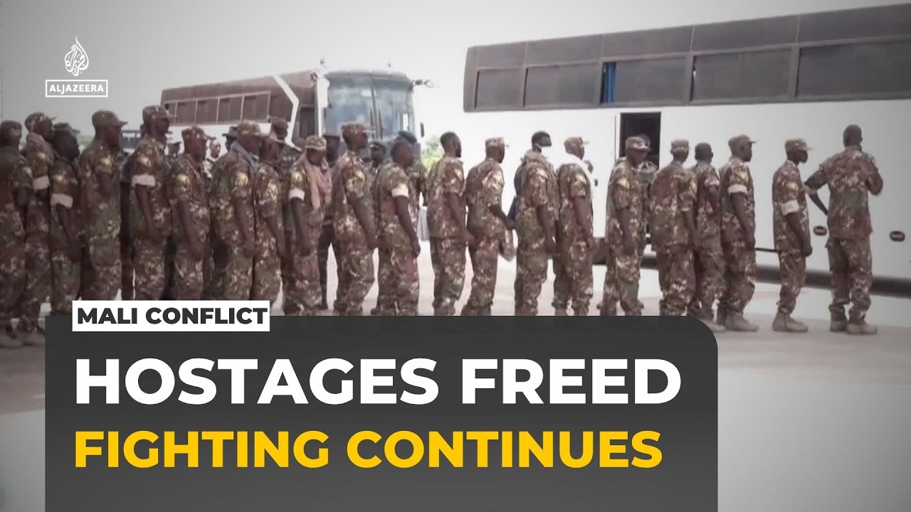 Almost 100 soldiers freed from captivity in Mali