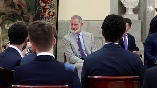 S.M. el Rey recibe en audiencia a las 74º y 75 º promociones del Cuerpo Superior de Técnicos Comerciales y Economistas del Estado