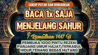 Download lagu Dzikir Mustajab Jelang Waktu Sahur  | Doa Pembuka Rezeki Dari Segala Penjuru, Doa Pelunas Hutang mp3