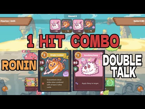 AXIE META BIRD SOOTHING SONG+RONIN | Paw1xx | UniX TOP PLAYER | AXIE INFINITY META BIRD BUILD