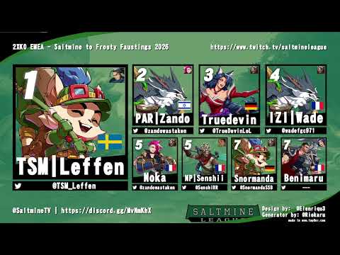 2XKO EMEA - Saltmine to Frosty Faustings 2026