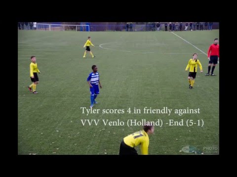 Tyler scores 4 in team's 5 goals against VVV Venlo (Holland)