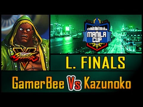 SFV - Manila Cup 2016 - GamerBee (Necalli) Vs Kazunoko (Cammy) - Losers Finals
