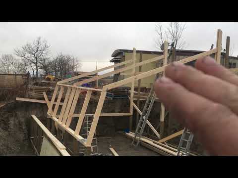 Start of Day 7 - DIY Passive solar greenhouse build