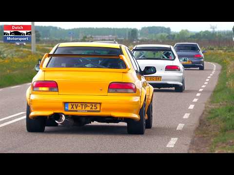 JDM Cars Accelerating! - RX7, NSX, Supra, Integra Type R, Skyline GTR, Eclipse, Impreza WRX STI,...