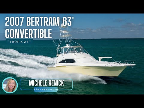 Bertram 630 video